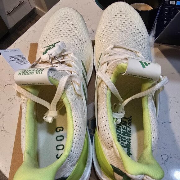 Adidas The Hidden Opponent x UltraBoost 1.0 JS1646 Men's Sz 10 White Green NEW - Picture 8 of 14